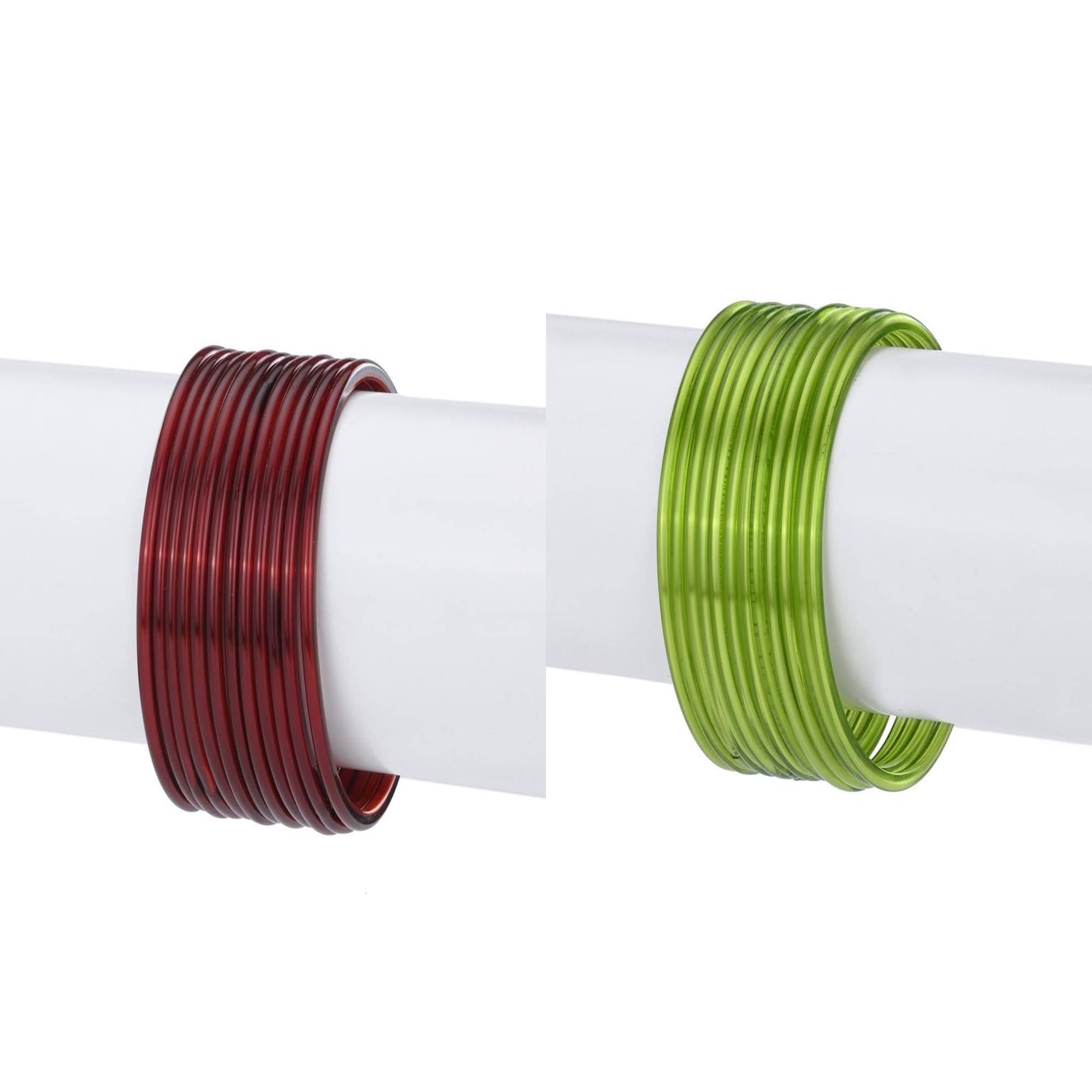 1st Time Multicolor Bangle Set ( Pack of 2 ) 1st Time Multicolor Bangle Set ( Pack of 2 )