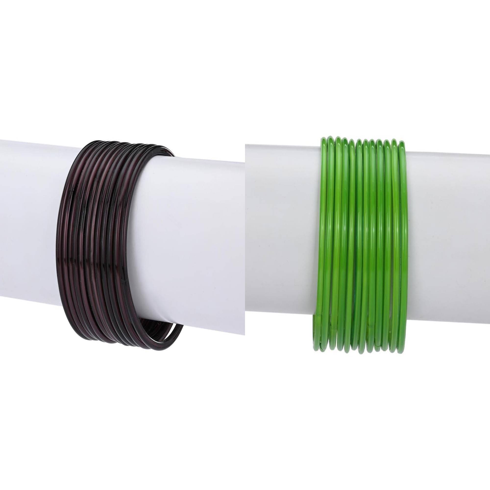    			1st Time Multicolor Bangle Set ( Pack of 2 )
