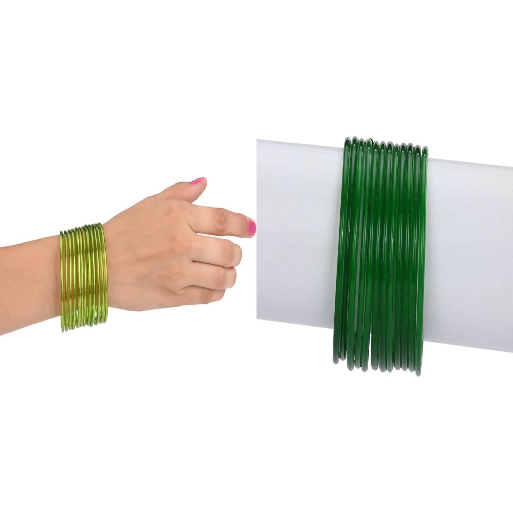 1st Time Multicolor Bangle Set ( Pack of 2 ) 1st Time Multicolor Bangle Set ( Pack of 2 )