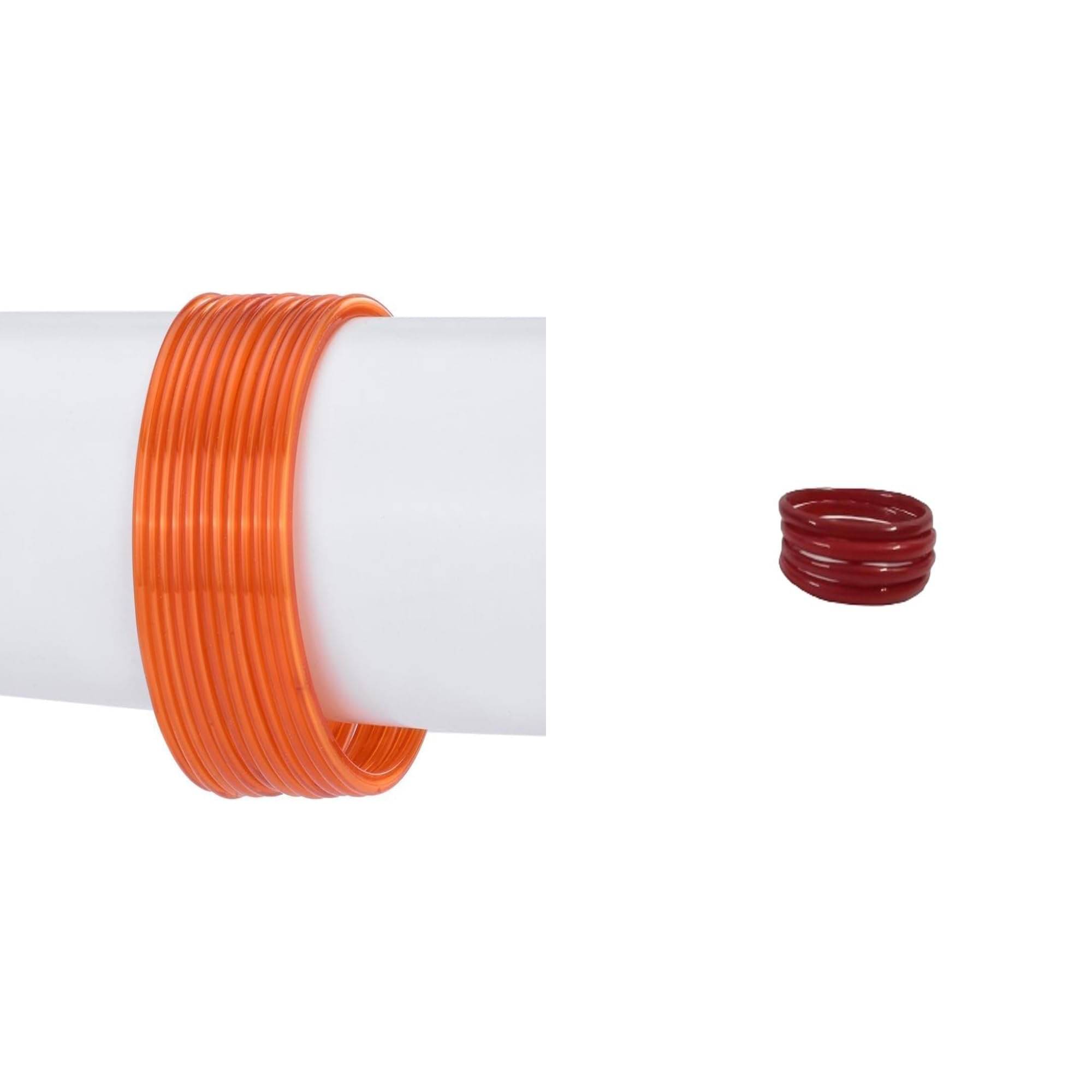 1st Time Multicolor Bangle Set ( Pack of 2 ) 1st Time Multicolor Bangle Set ( Pack of 2 )