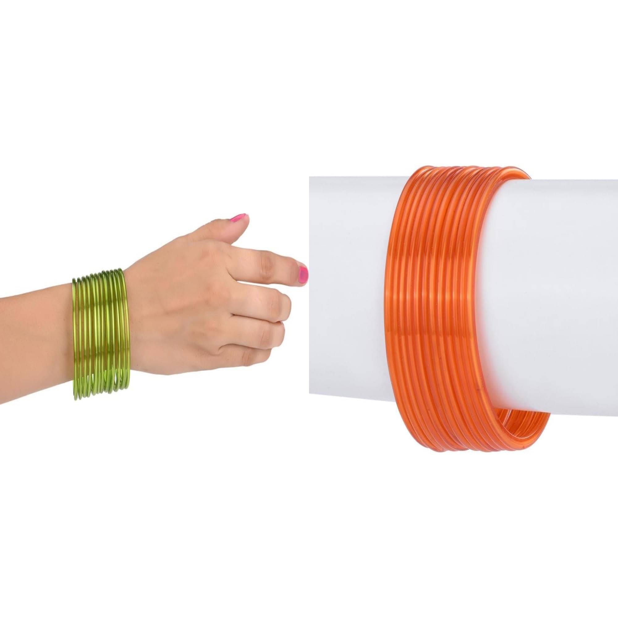     			1st Time Multicolor Bangle Set ( Pack of 2 )