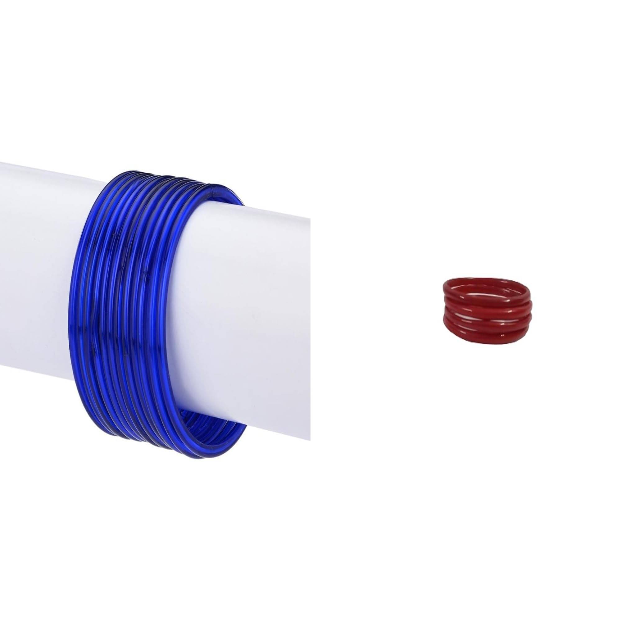     			1st Time Multicolor Bangle Set ( Pack of 2 )