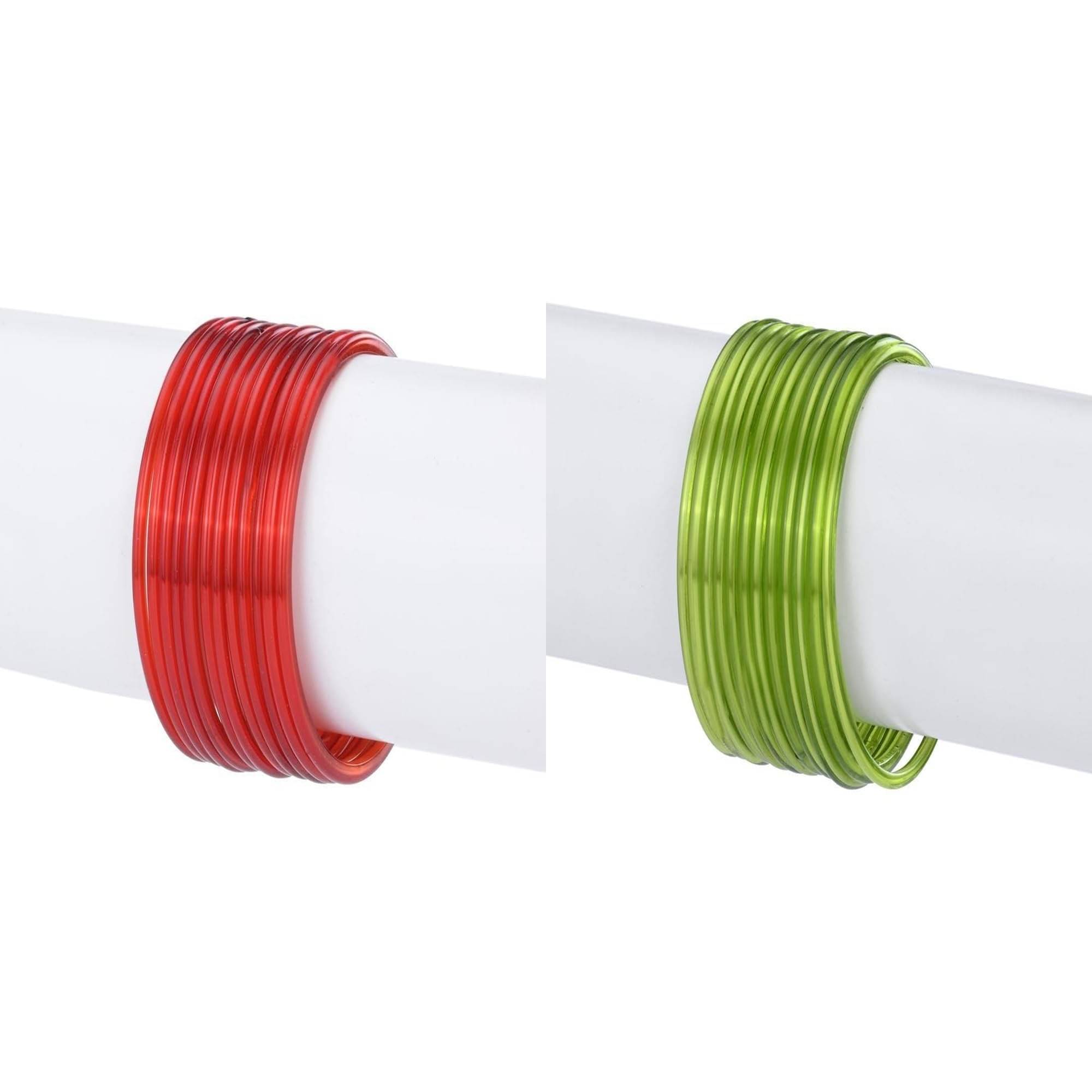1st Time Multicolor Bangle Set ( Pack of 2 ) 1st Time Multicolor Bangle Set ( Pack of 2 )