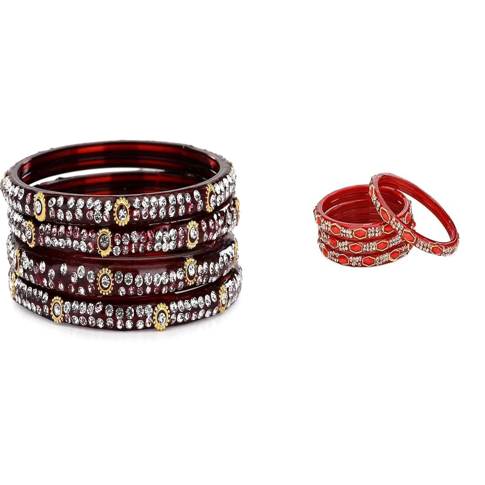 Somil Multicolor Bangle Set ( Pack of 2 ) Somil Multicolor Bangle Set ( Pack of 2 )