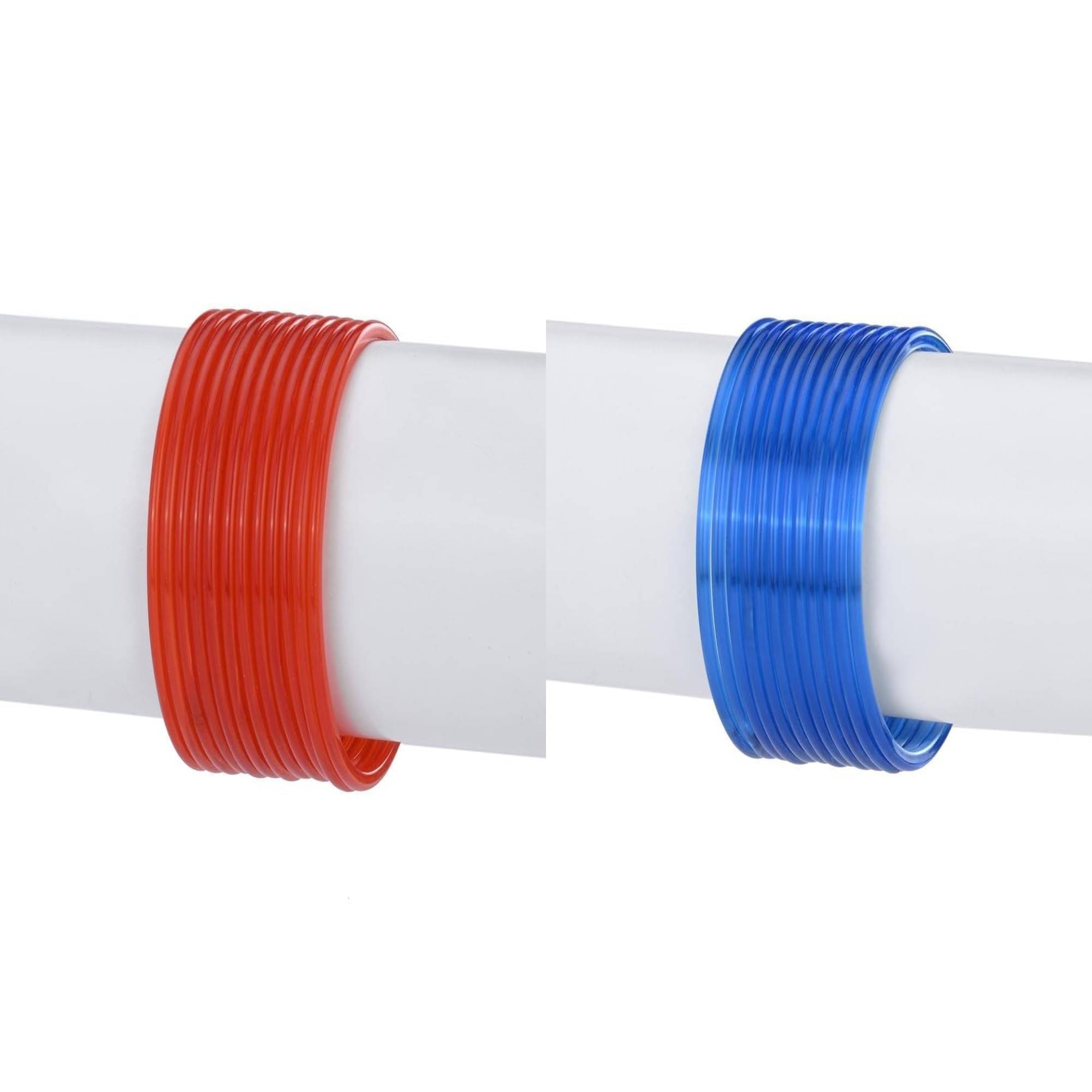     			Somil Multicolor Bangle Set ( Pack of 2 )