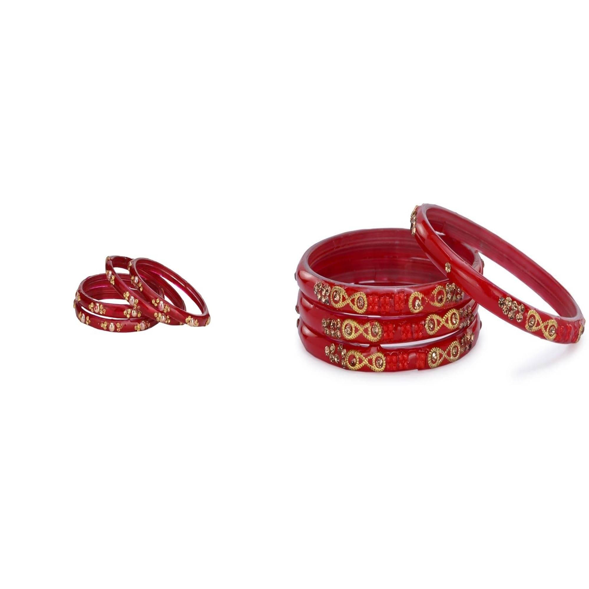 Somil Multicolor Bangle Set ( Pack of 2 ) Somil Multicolor Bangle Set ( Pack of 2 )