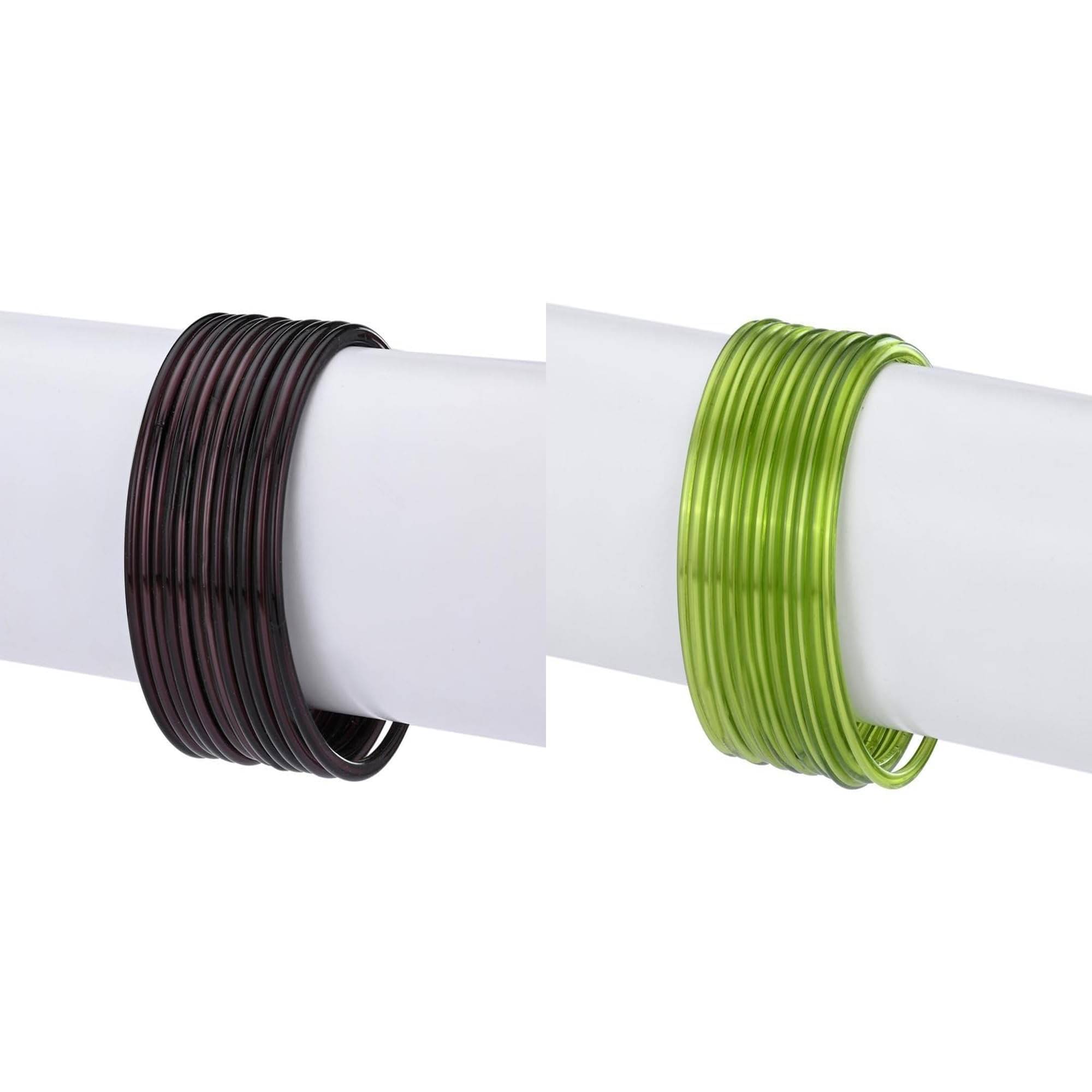 Somil Multicolor Bangle Set ( Pack of 2 ) Somil Multicolor Bangle Set ( Pack of 2 )