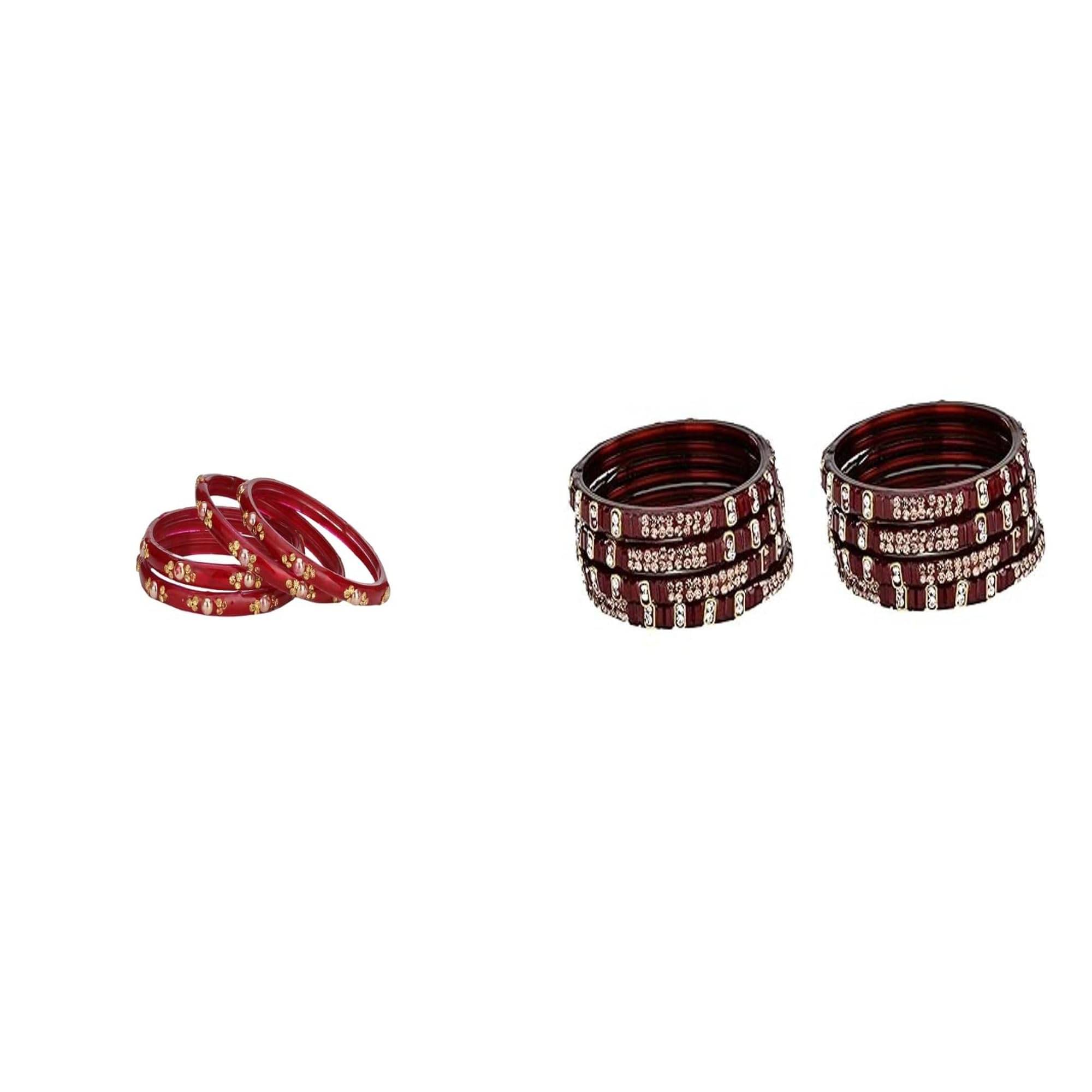 Somil Multicolor Bangle Set ( Pack of 2 ) Somil Multicolor Bangle Set ( Pack of 2 )