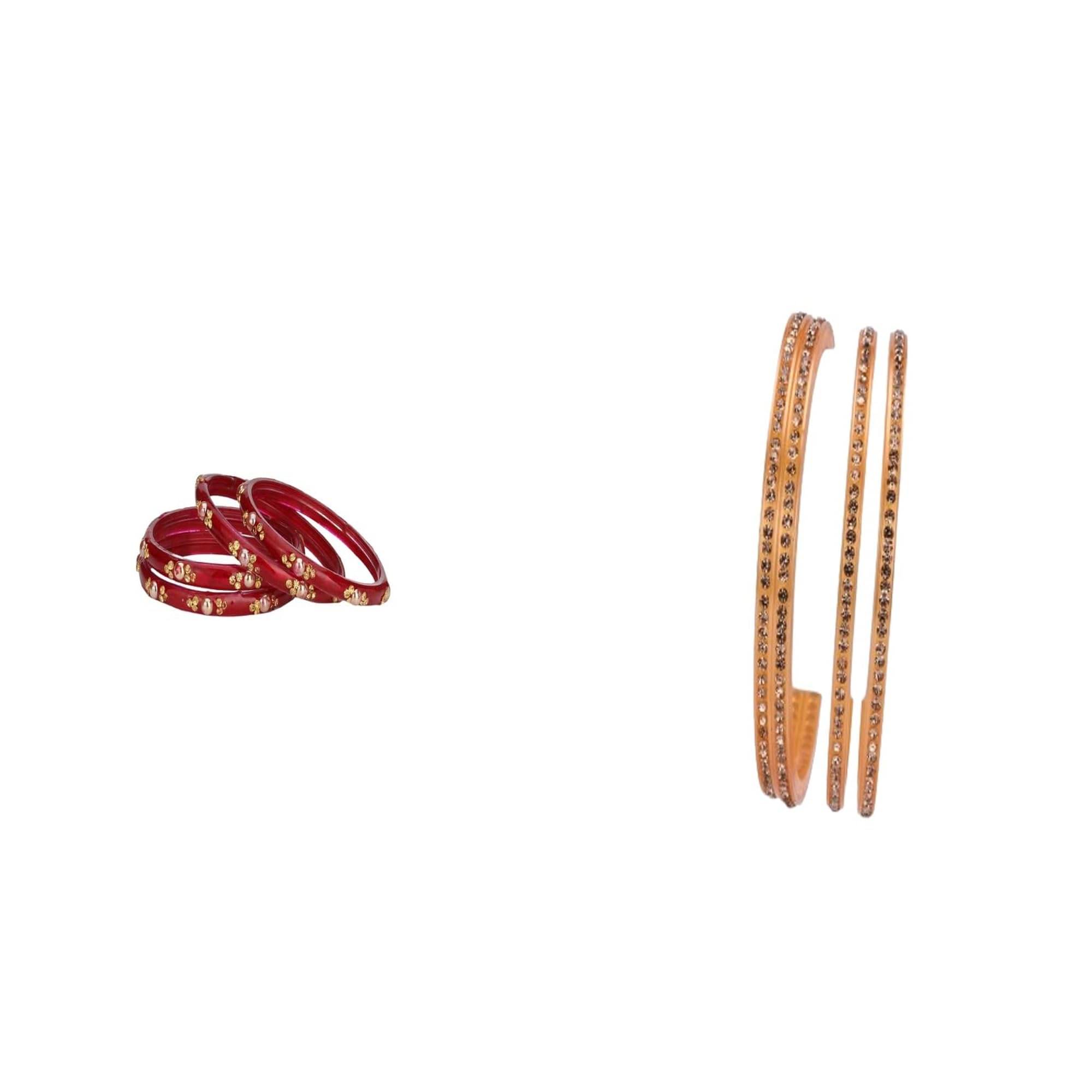 Somil Multicolor Bangle Set ( Pack of 2 ) Somil Multicolor Bangle Set ( Pack of 2 )