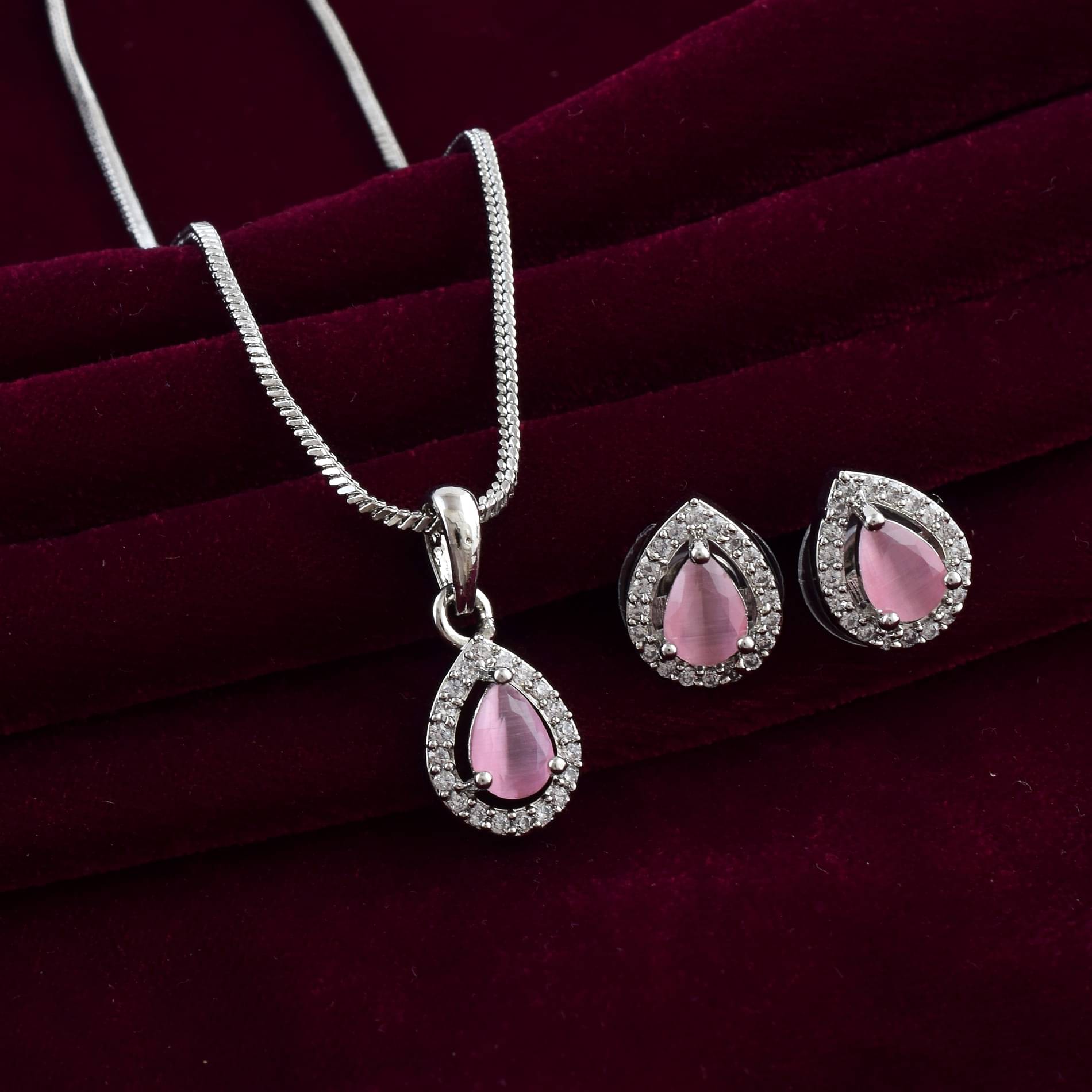 ADMIER Pink Pendant set ( Pack of 3 ) ADMIER Pink Pendant set ( Pack of 3 )