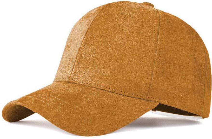 Alamos Pack of 1 Suede Men's Cap ( Yellow ) Alamos Pack of 1 Suede Men's Cap ( Yellow )
