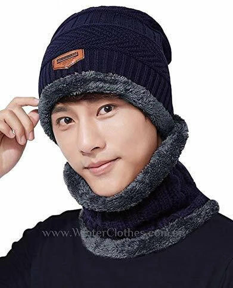     			Alamos Pack of 1 Woollen Men's Cap ( Blue )
