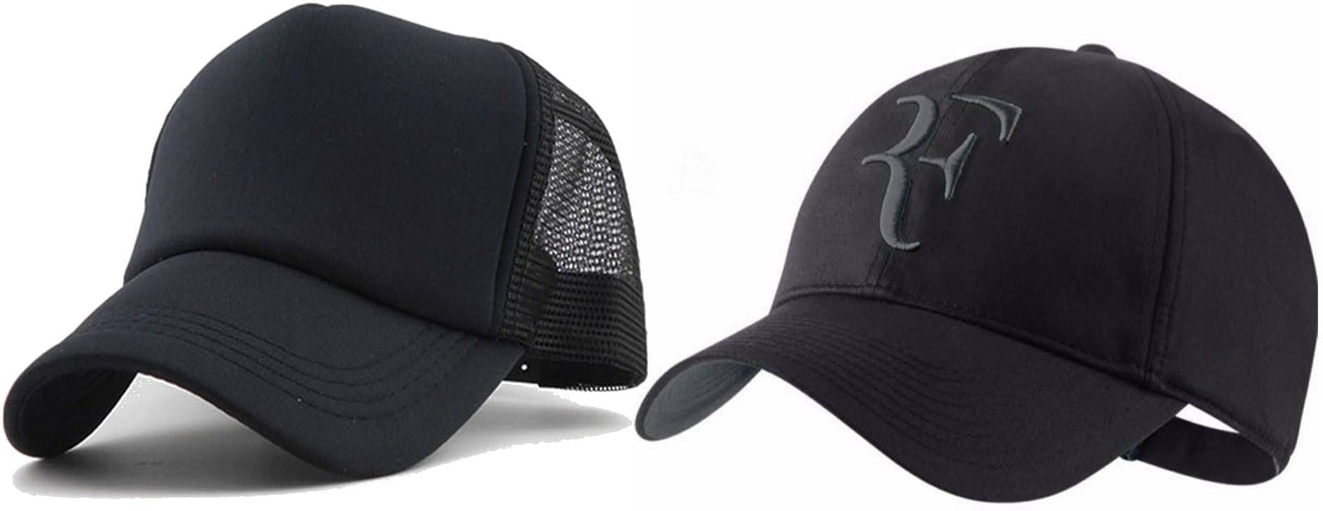     			Alamos Pack of 2 Cotton Blend Men's Cap ( Black )