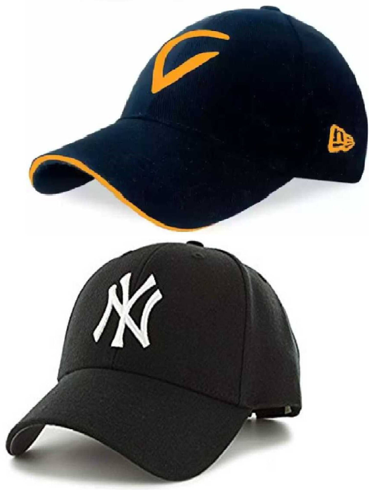 Alamos Pack of 2 Cotton Men's Cap ( Black ) Alamos Pack of 2 Cotton Men's Cap ( Black )