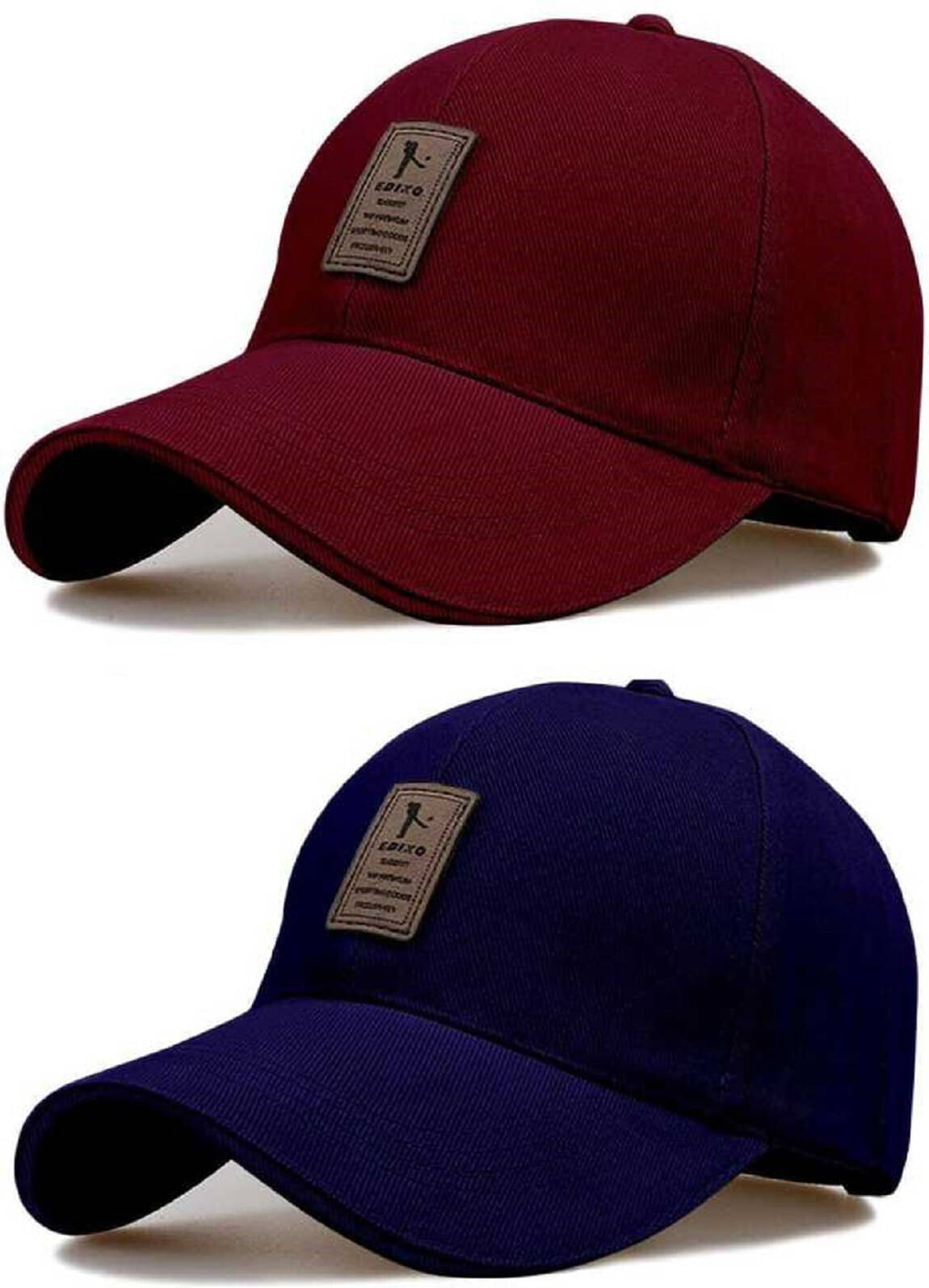 Alamos Pack of 2 Polyester Men's Cap ( Multicolor ) Alamos Pack of 2 Polyester Men's Cap ( Multicolor )