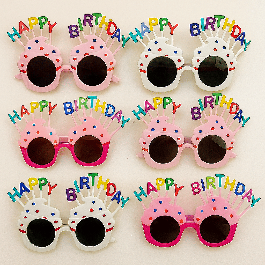 Baskety Multicolor Round Sunglasses ( Pack of 6 )     			Baskety Multicolor Round Sunglasses ( Pack of 6 )