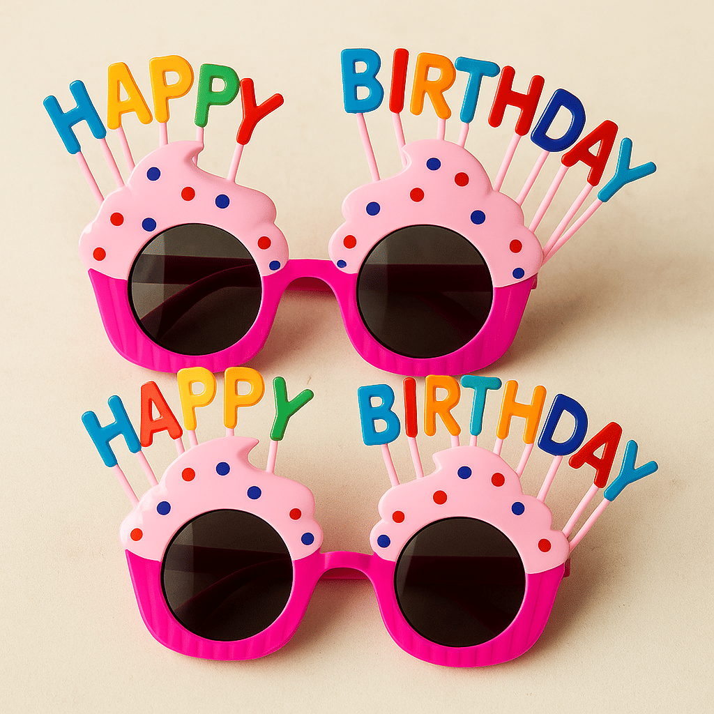     			Baskety Pink Round Sunglasses ( Pack of 2 )