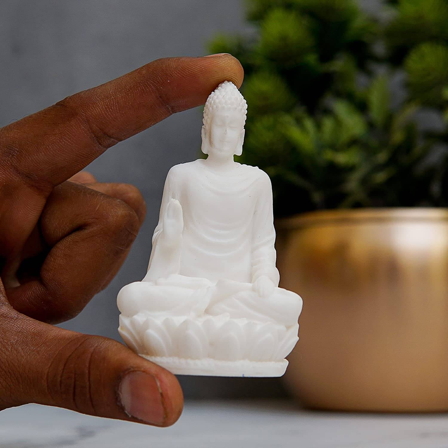     			Craftlayout Resin Buddha Idol ( 7.62 cm )