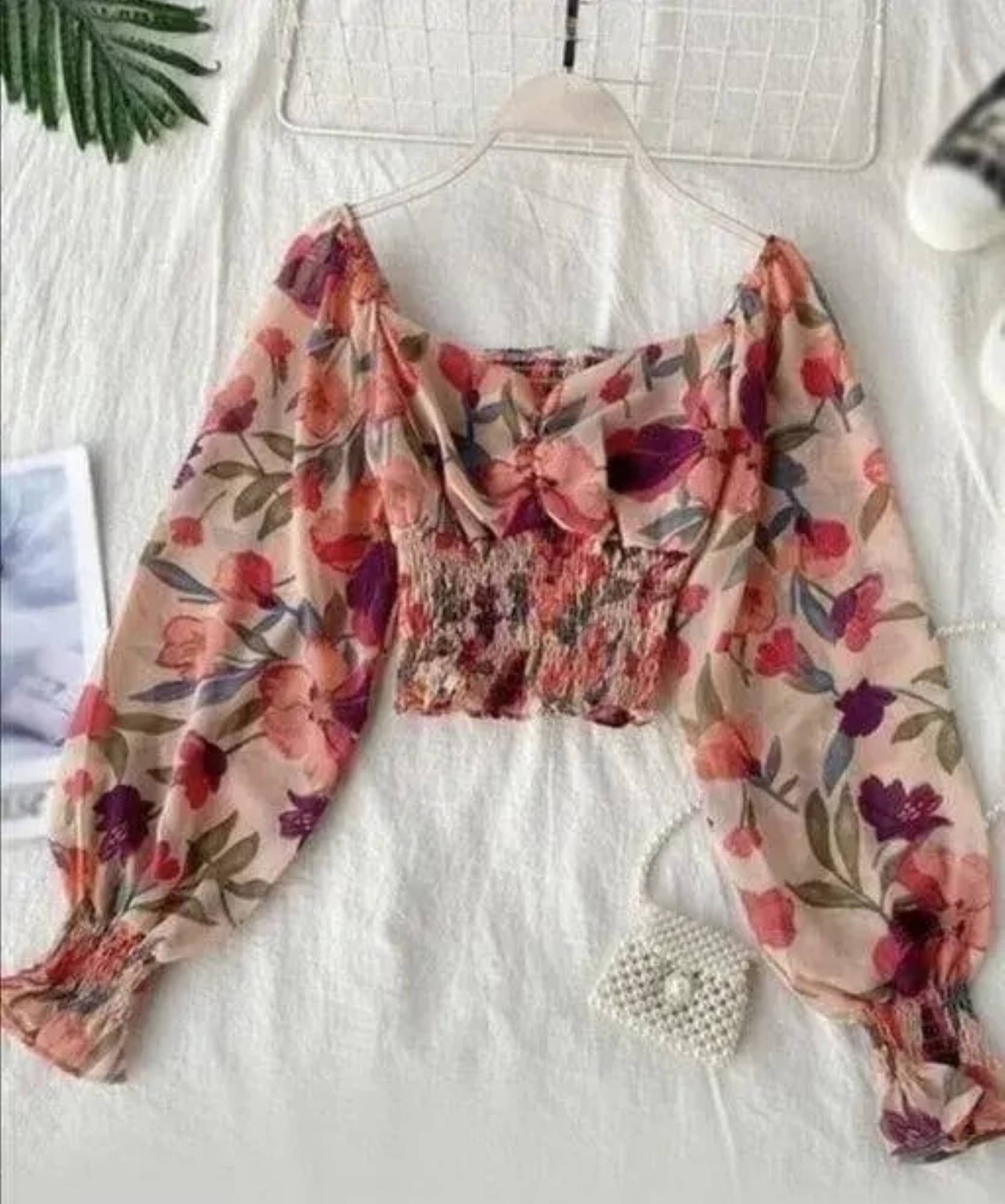     			Divine Bezz Women's Crepe Crop Top ( Multi Color )