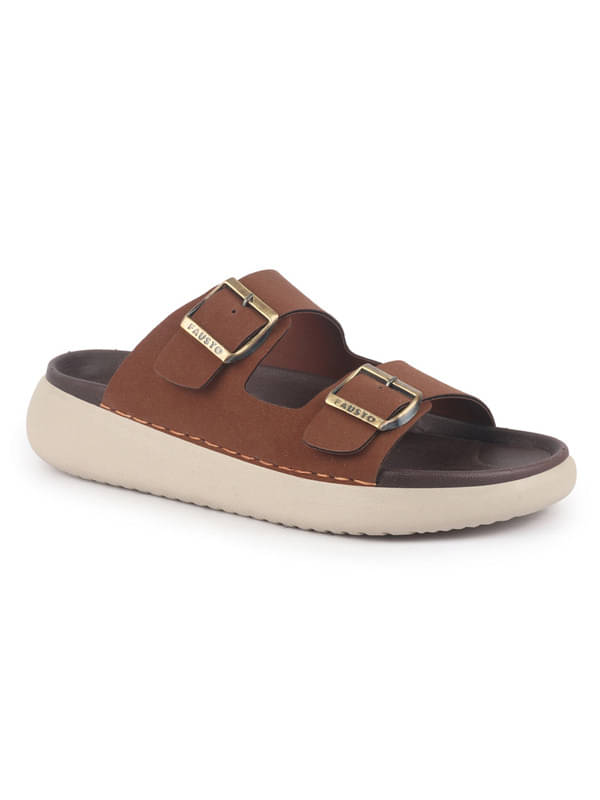    			Fausto Tan Men's Daily Slipper