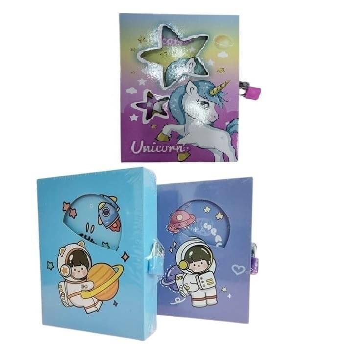 Freedy 1 Unicorn Diary With Lock & Key Box For Boys/Girls Birthday Gifts For Kids A5 Gift Set Ruled Diary Any One Random Desingn will send 100 Pages(Multicolor) Freedy 1 Unicorn Diary With Lock & Key Box For Boys/Girls Birthday Gifts For Kids A5 Gift Set Ruled Diary Any One Random Desingn will send 100 Pages(Multicolor)
