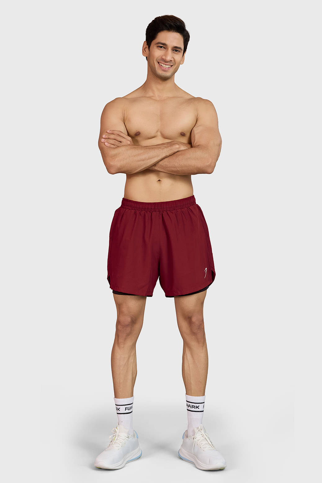 Fuaark Maroon Polyester Men's Running Shorts ( Pack of 1 ) Fuaark Maroon Polyester Men's Running Shorts ( Pack of 1 )