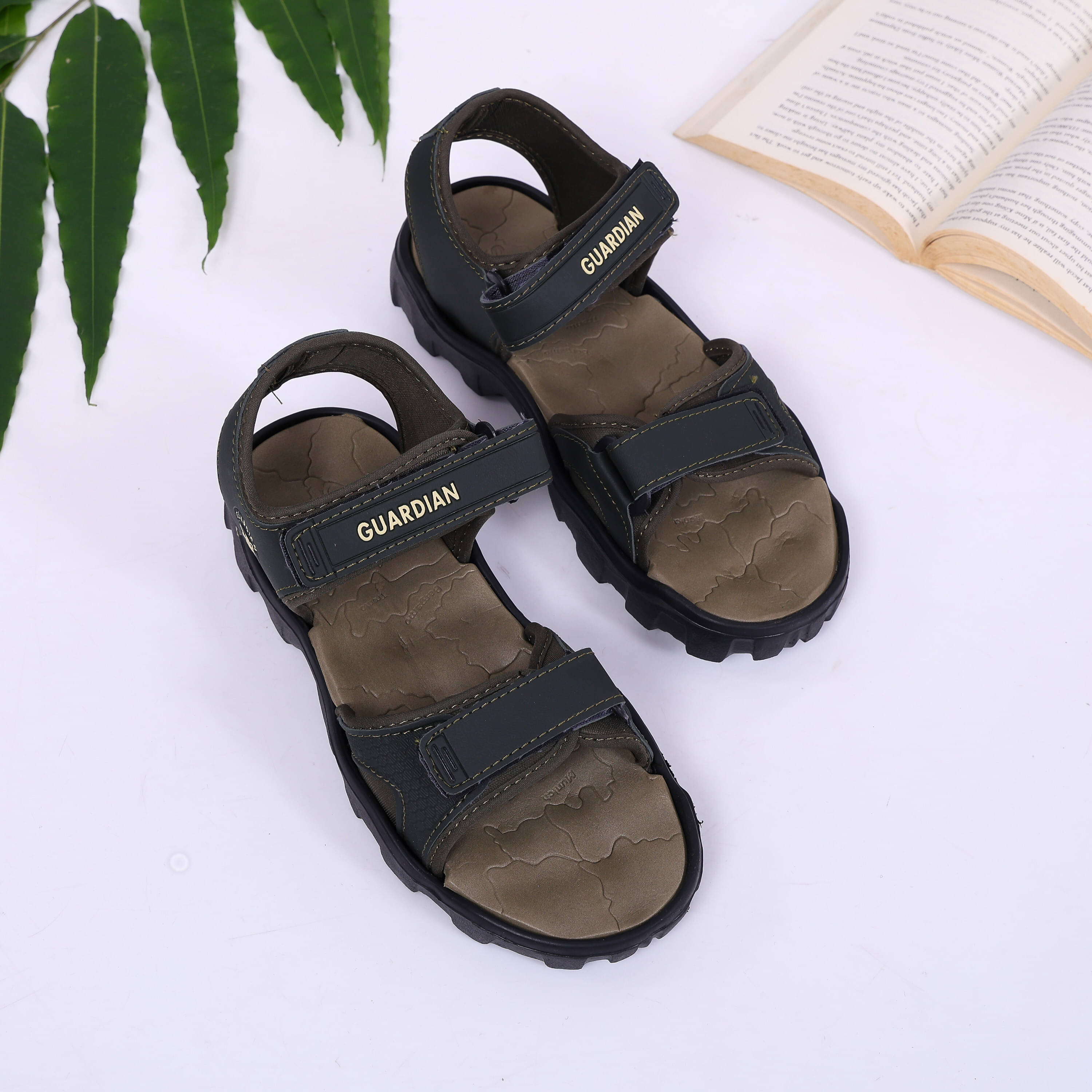 Guardian - Green Men's Sandals Guardian - Green Men's Sandals