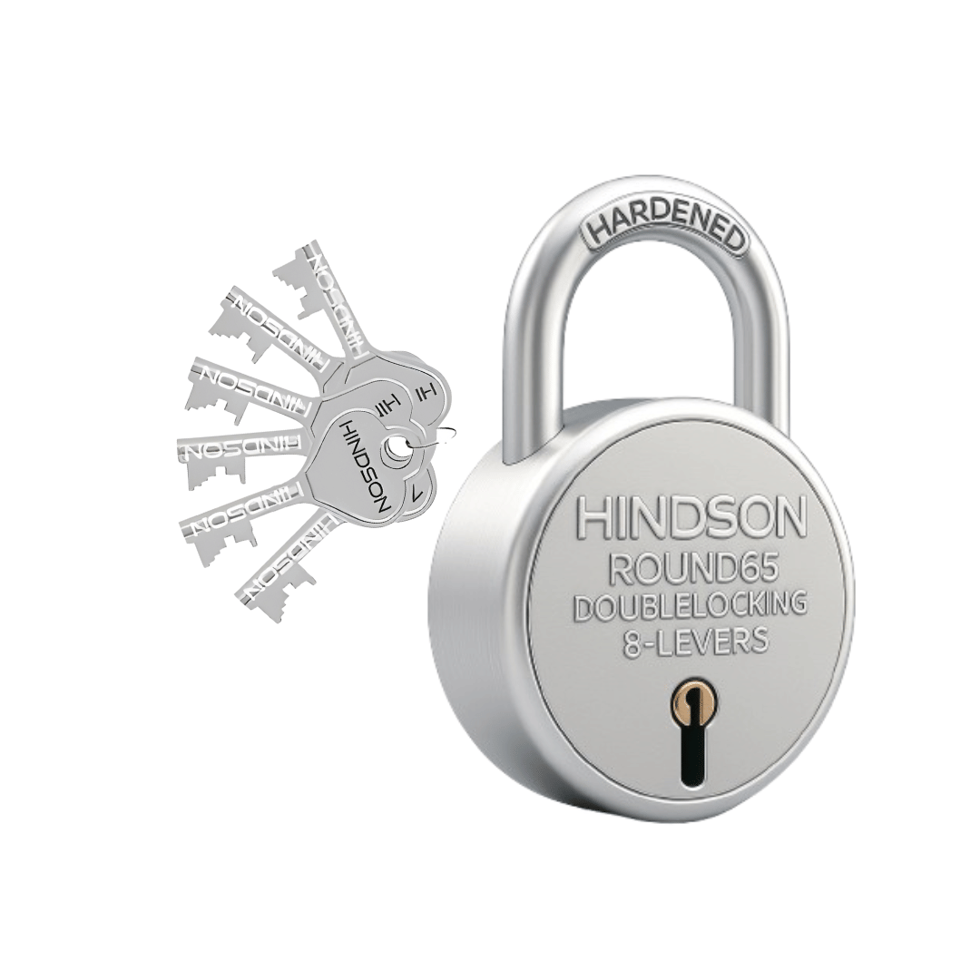     			HINDSON Round 65 with 6 keys Lock