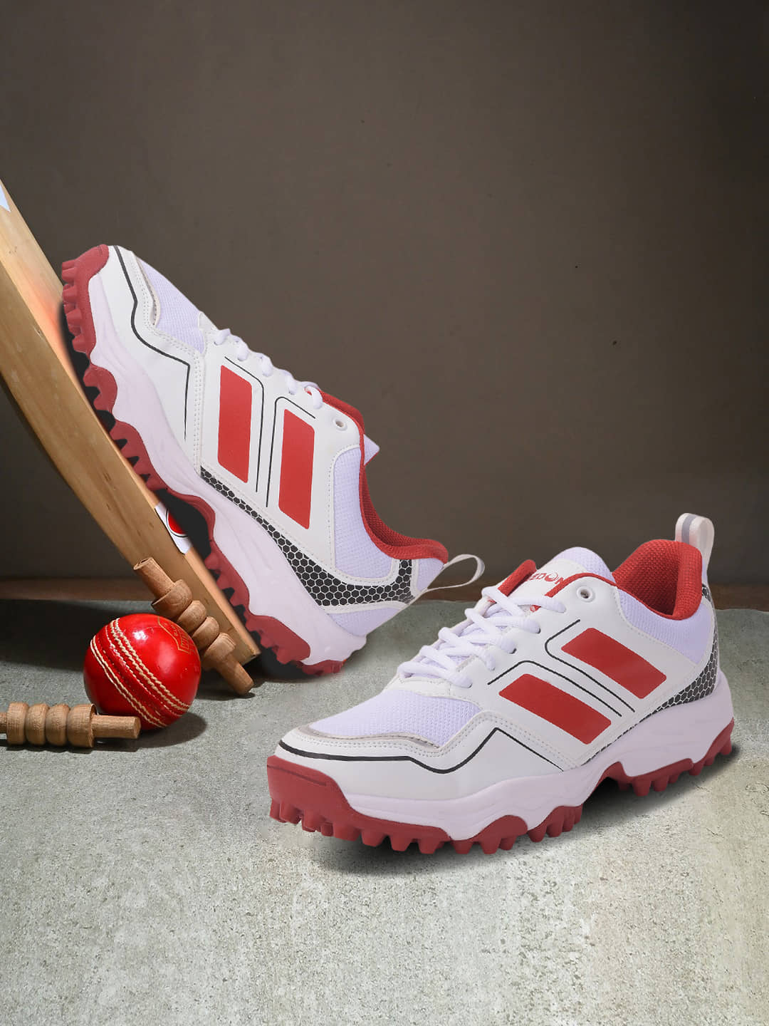 Liberty POWERPLAY Red Cricket Shoes - Sports Shoes | Buy online on ZillyBuy