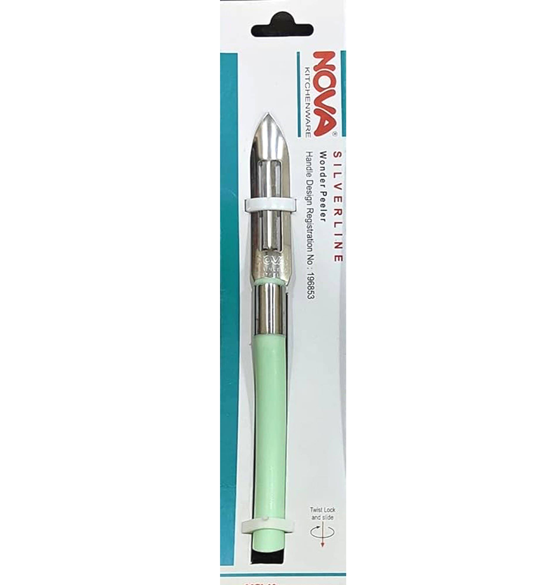     			Nova Stainless Steel Kitchen Peeler