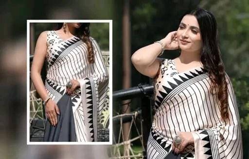     			Panchtatva Silk Printed Regular Saree With Unstitched Blouse Piece ( Multicolor )
