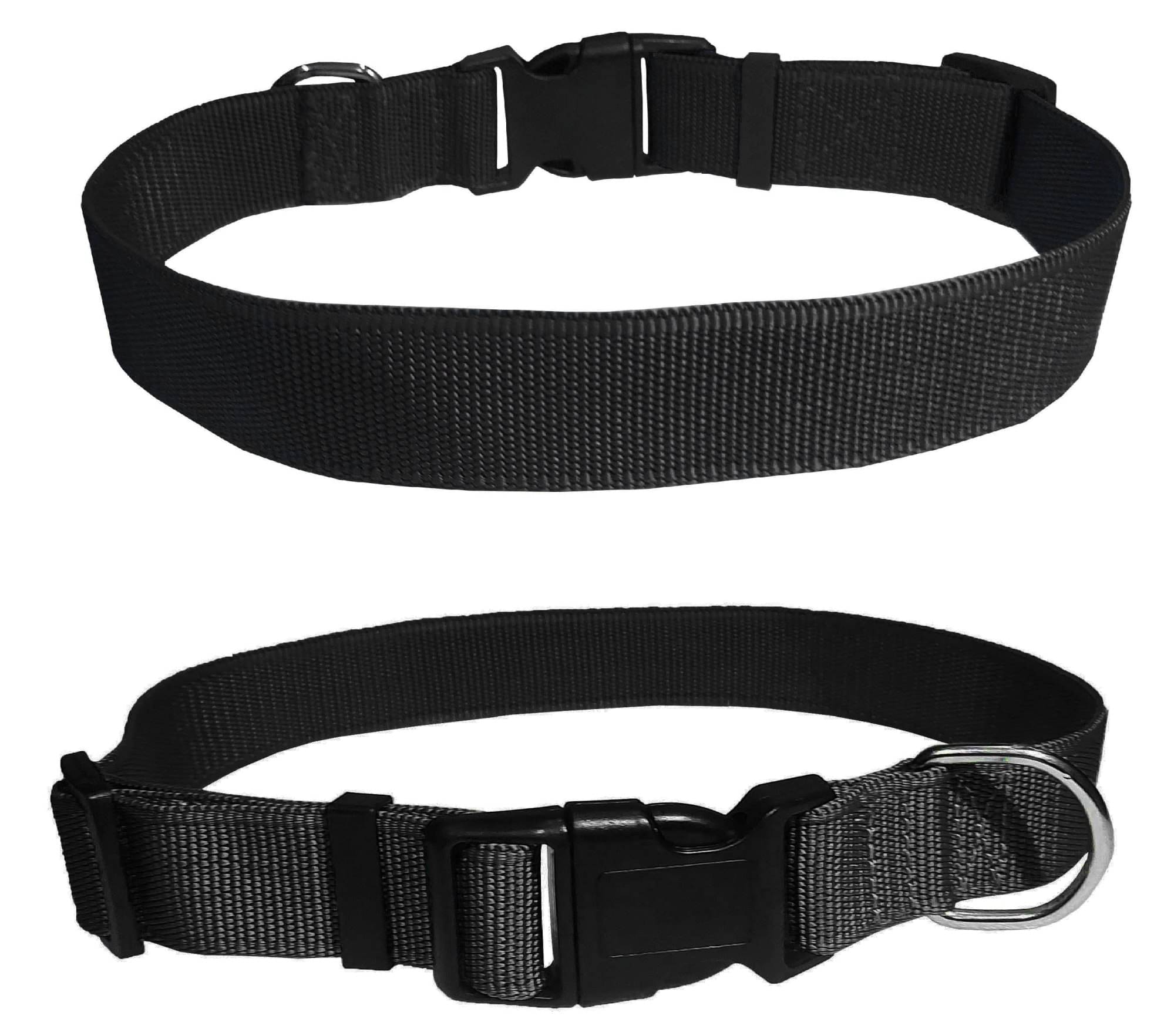     			Petshop7 Black Collar ( Medium )