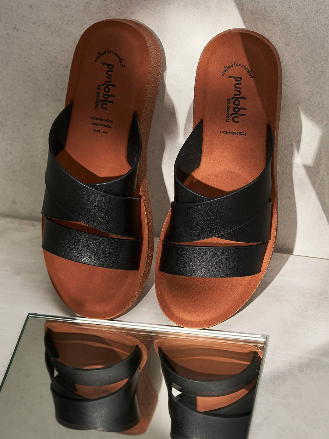    			Puntoblu Black Women's Flats