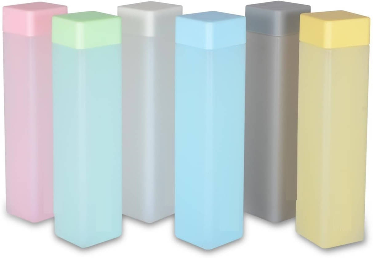    			RABBY Multicolor Plastic Water Bottle 1000 mL ( Set of 6 )