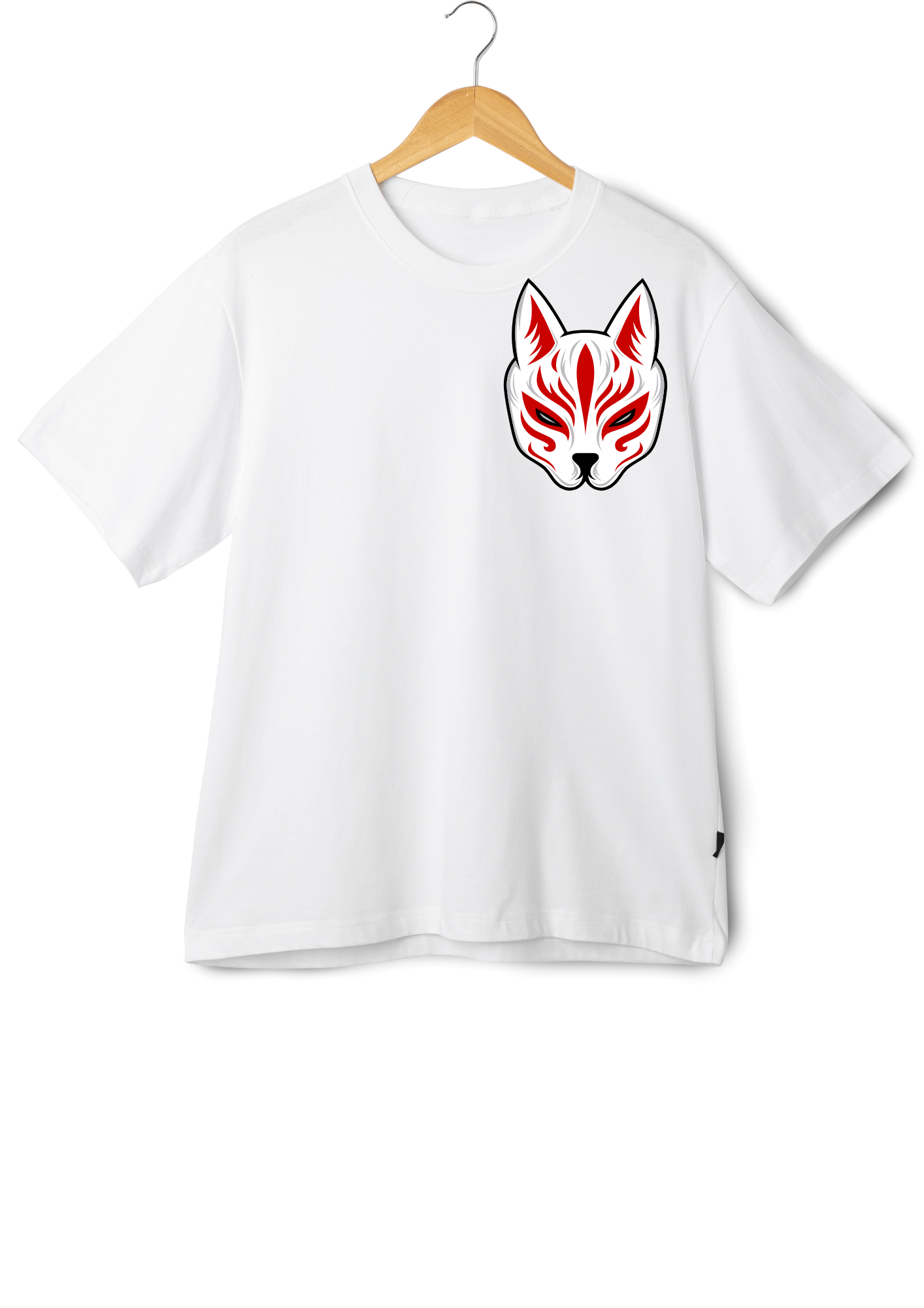     			Ridaa Men Polyester Regular Fit Printed T-Shirt ( White )