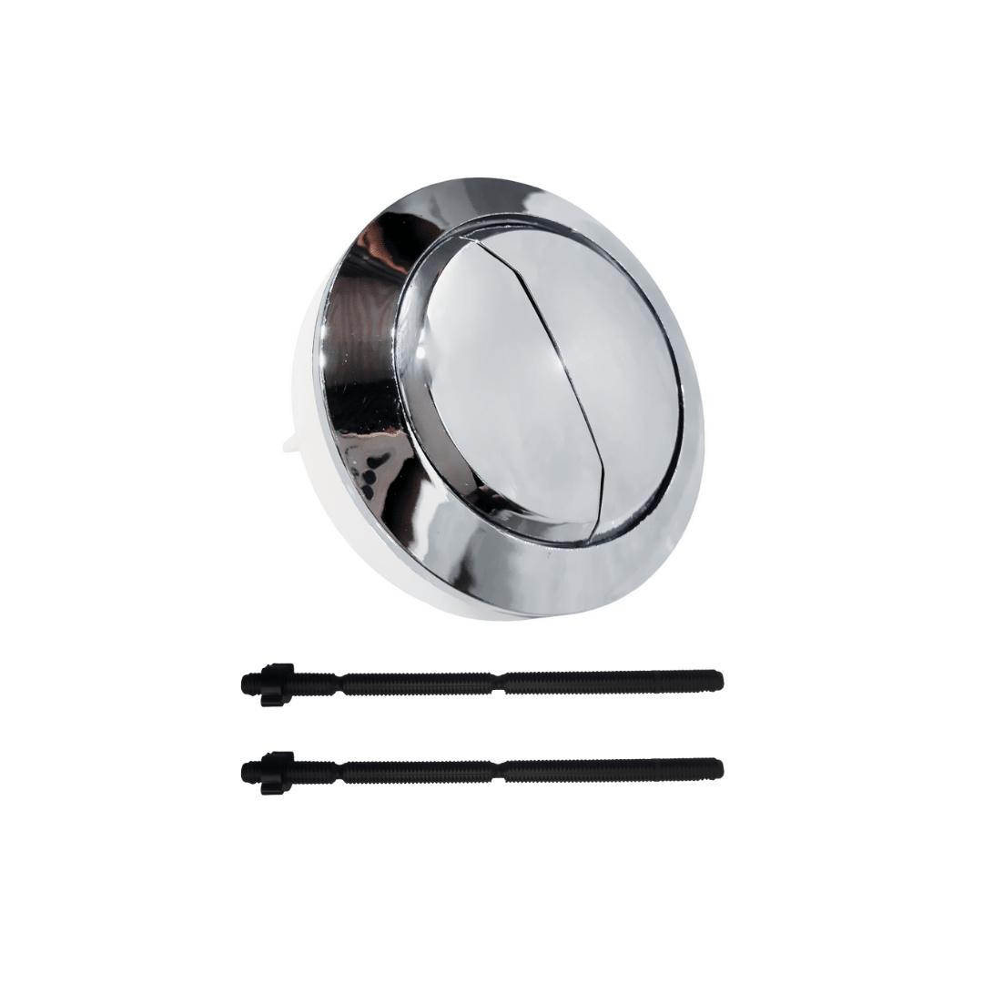     			Rseindia Dual Flush Push Button for Toilet Water Tank, Toilet Tank Flushing Button, Replaceable Round Button 58mm