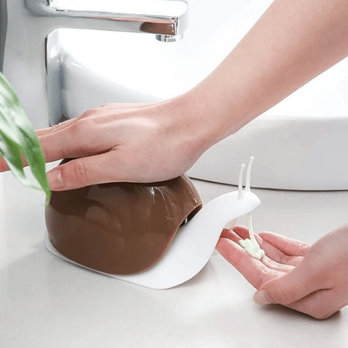     			Snail Shape Liquid Soap Dispenser for Bathroom, Kitchen