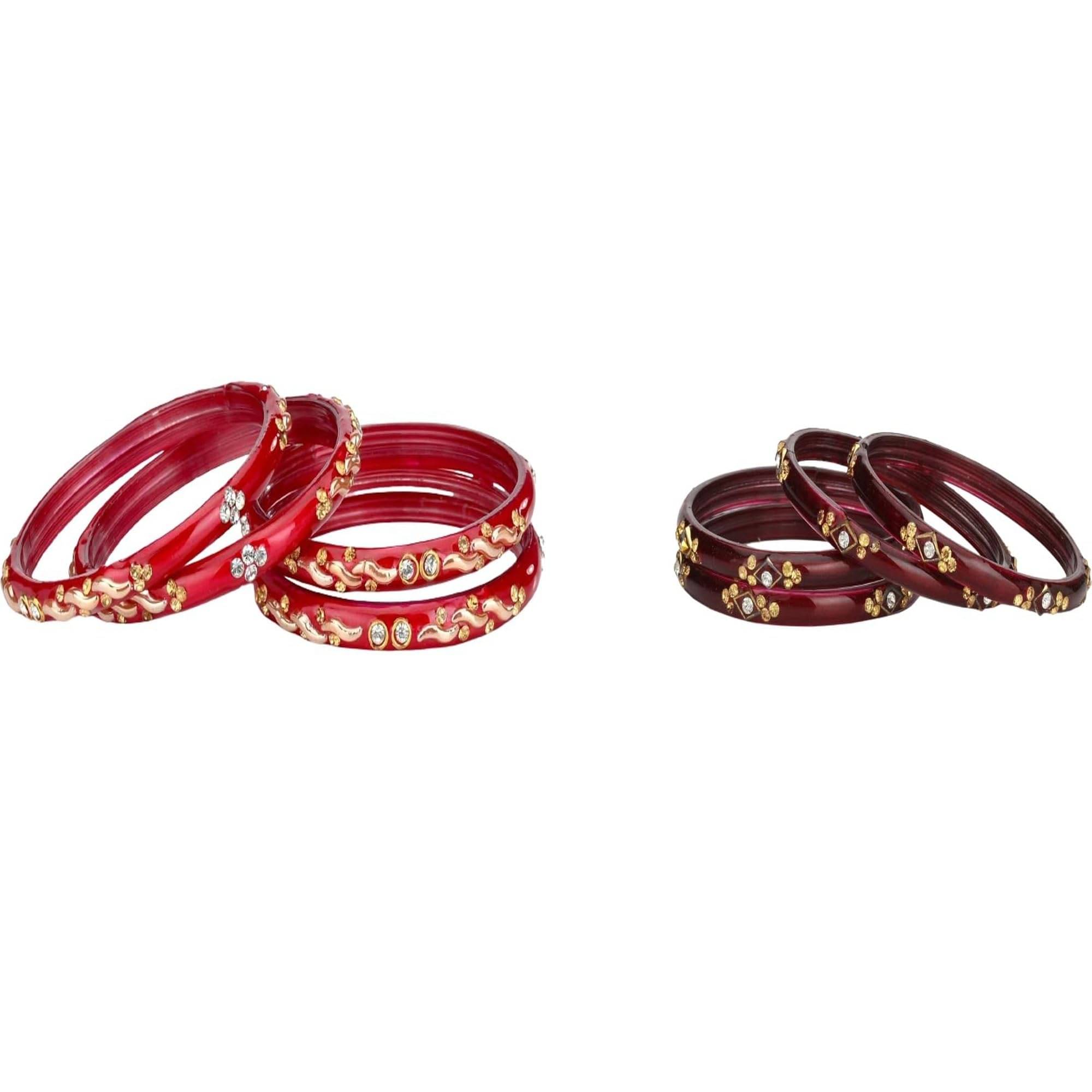 Somil Multicolor Bangle Set ( Pack of 2 ) Somil Multicolor Bangle Set ( Pack of 2 )