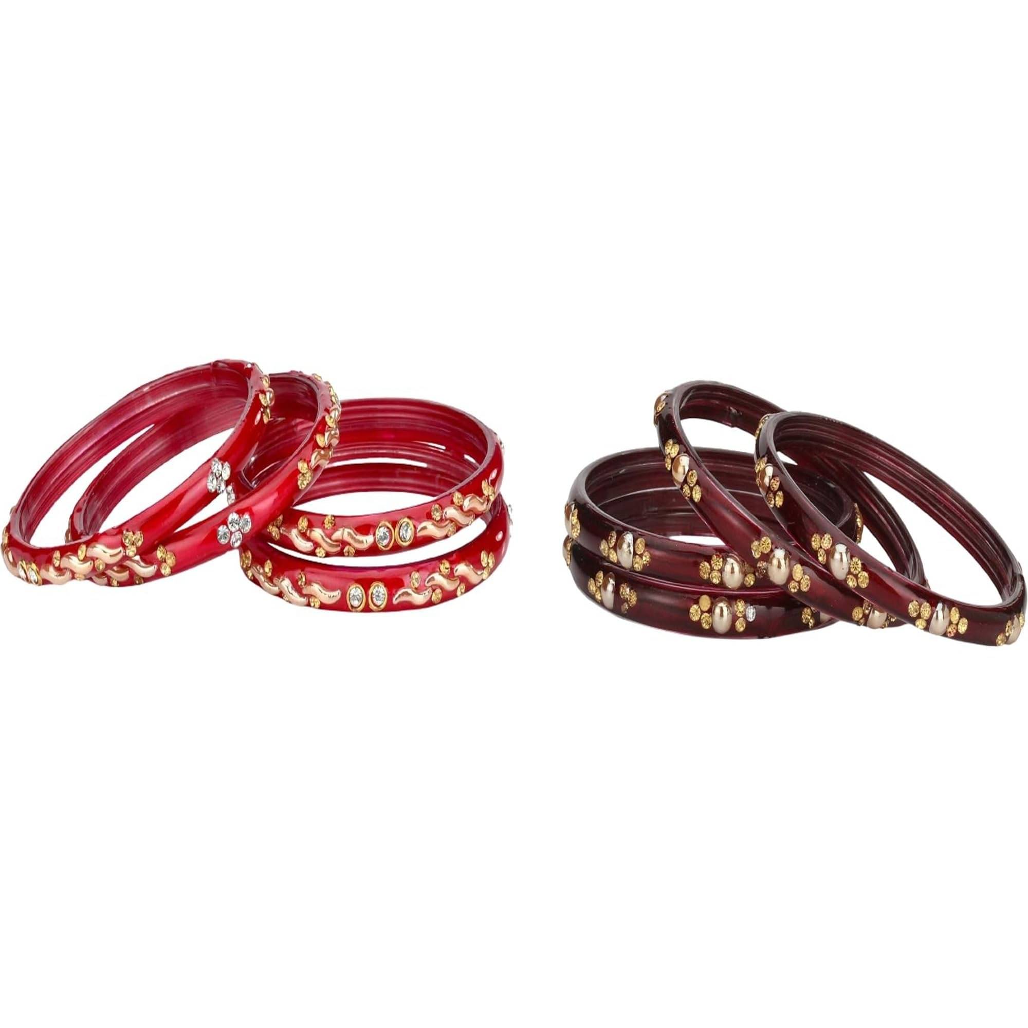 Somil Multicolor Bangle Set ( Pack of 2 ) Somil Multicolor Bangle Set ( Pack of 2 )