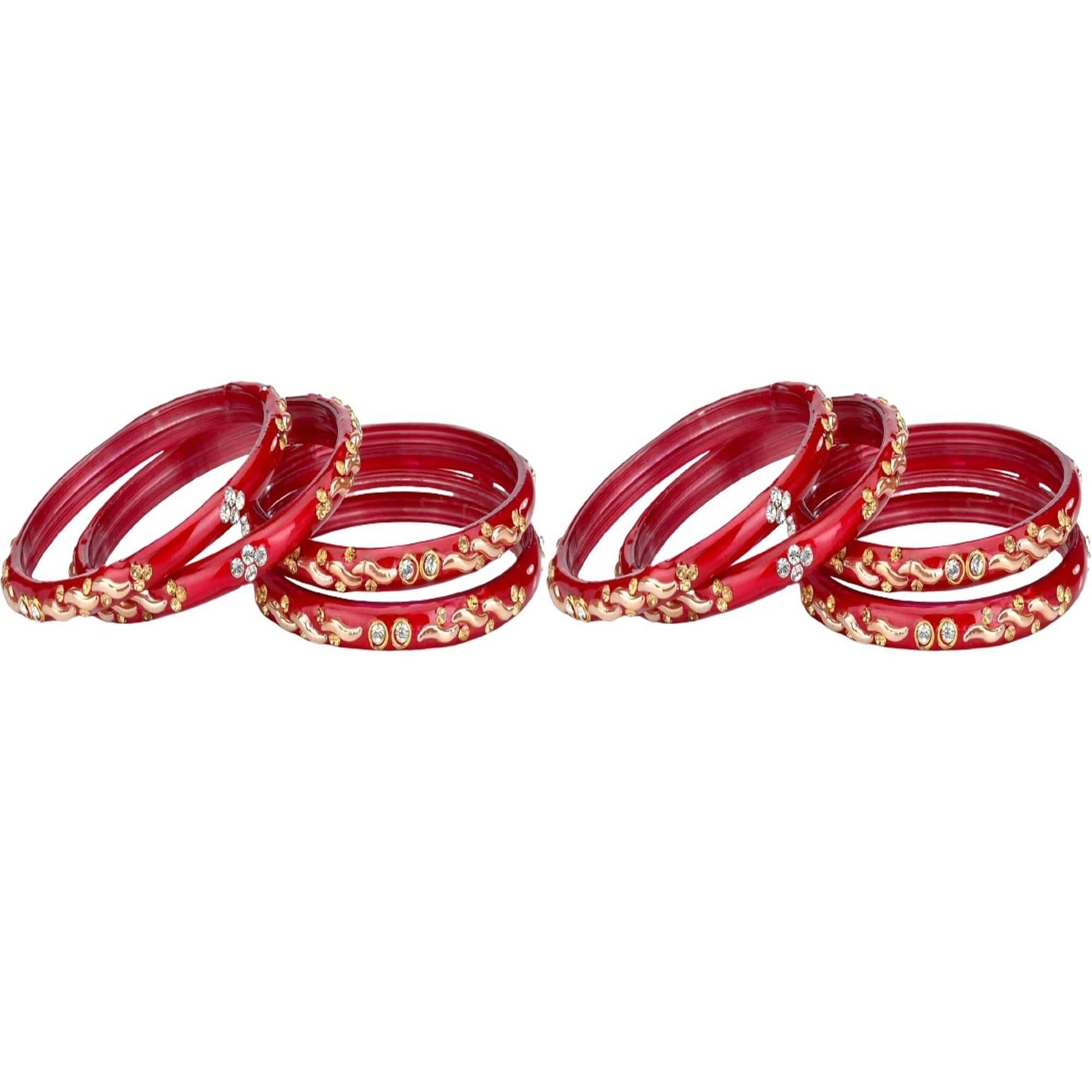 Somil Multicolor Bangle Set ( Pack of 2 ) Somil Multicolor Bangle Set ( Pack of 2 )
