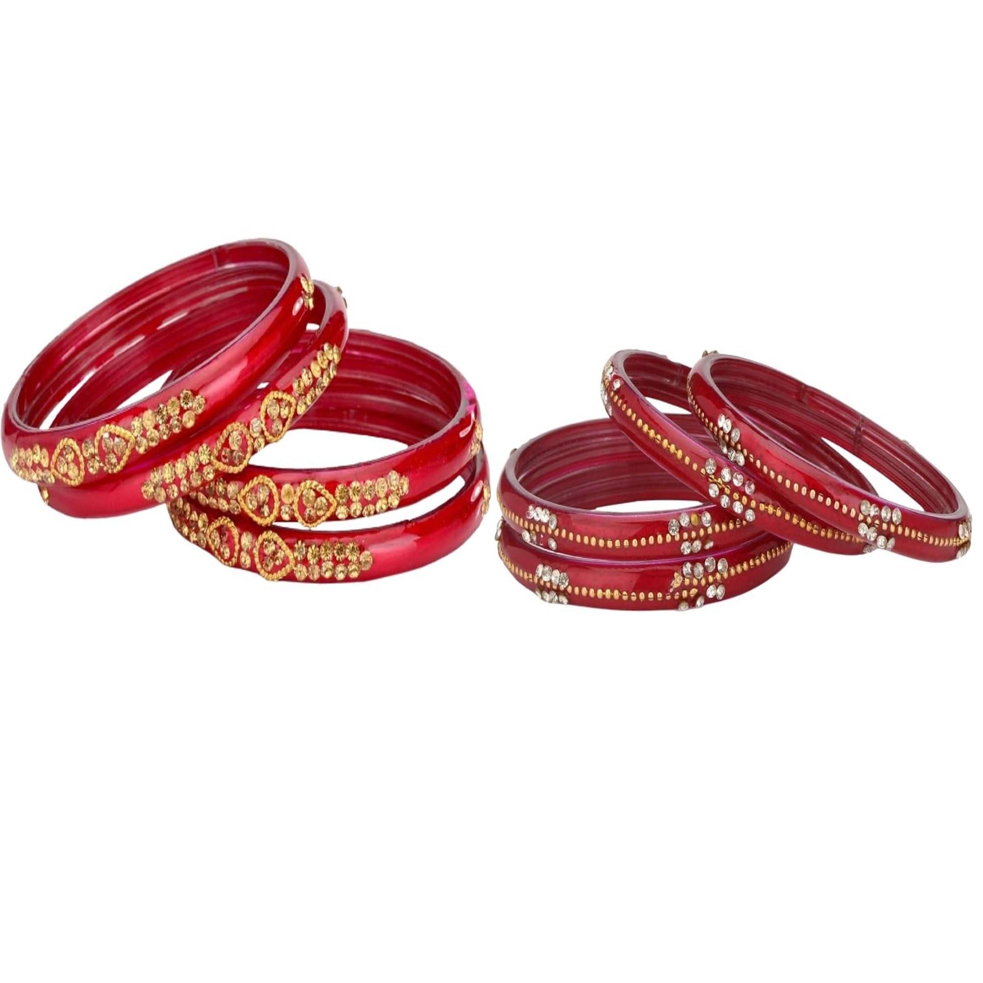 Somil Multicolor Bangle Set ( Pack of 2 ) Somil Multicolor Bangle Set ( Pack of 2 )