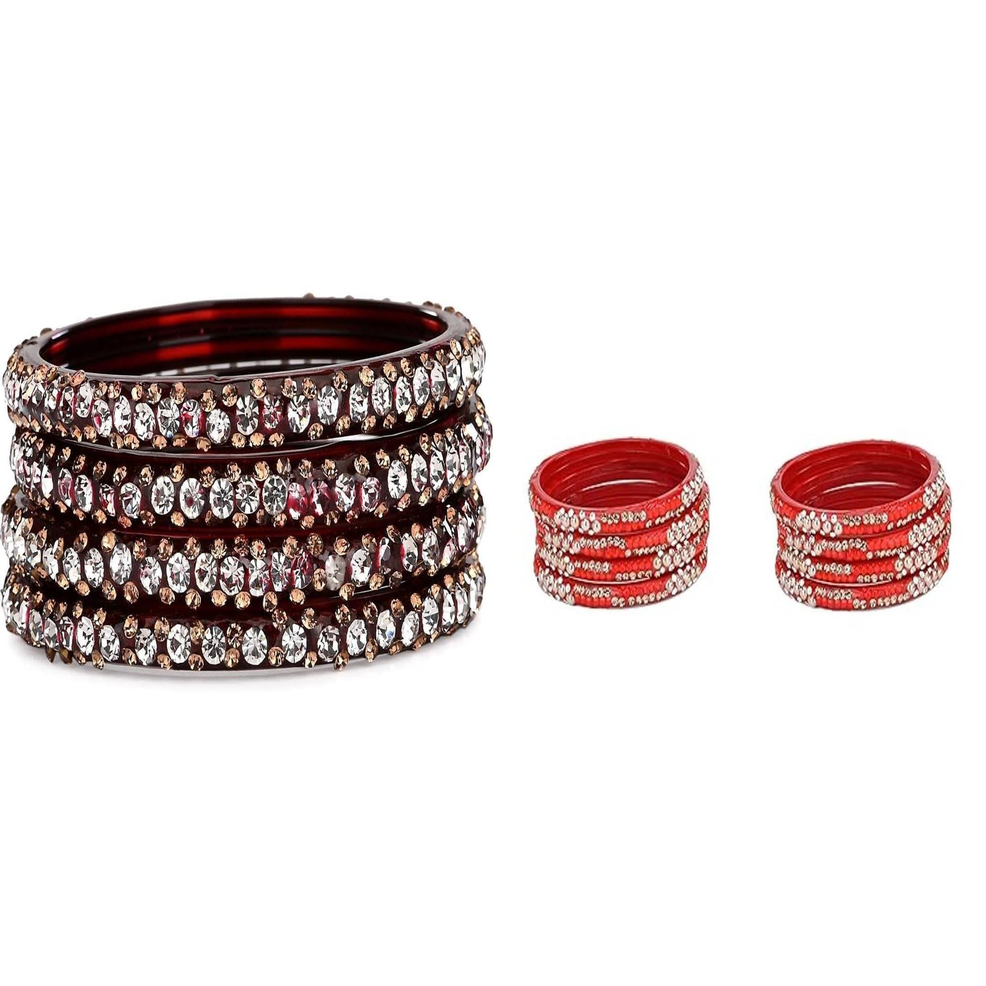     			Somil Multicolor Bangle Set ( Pack of 2 )