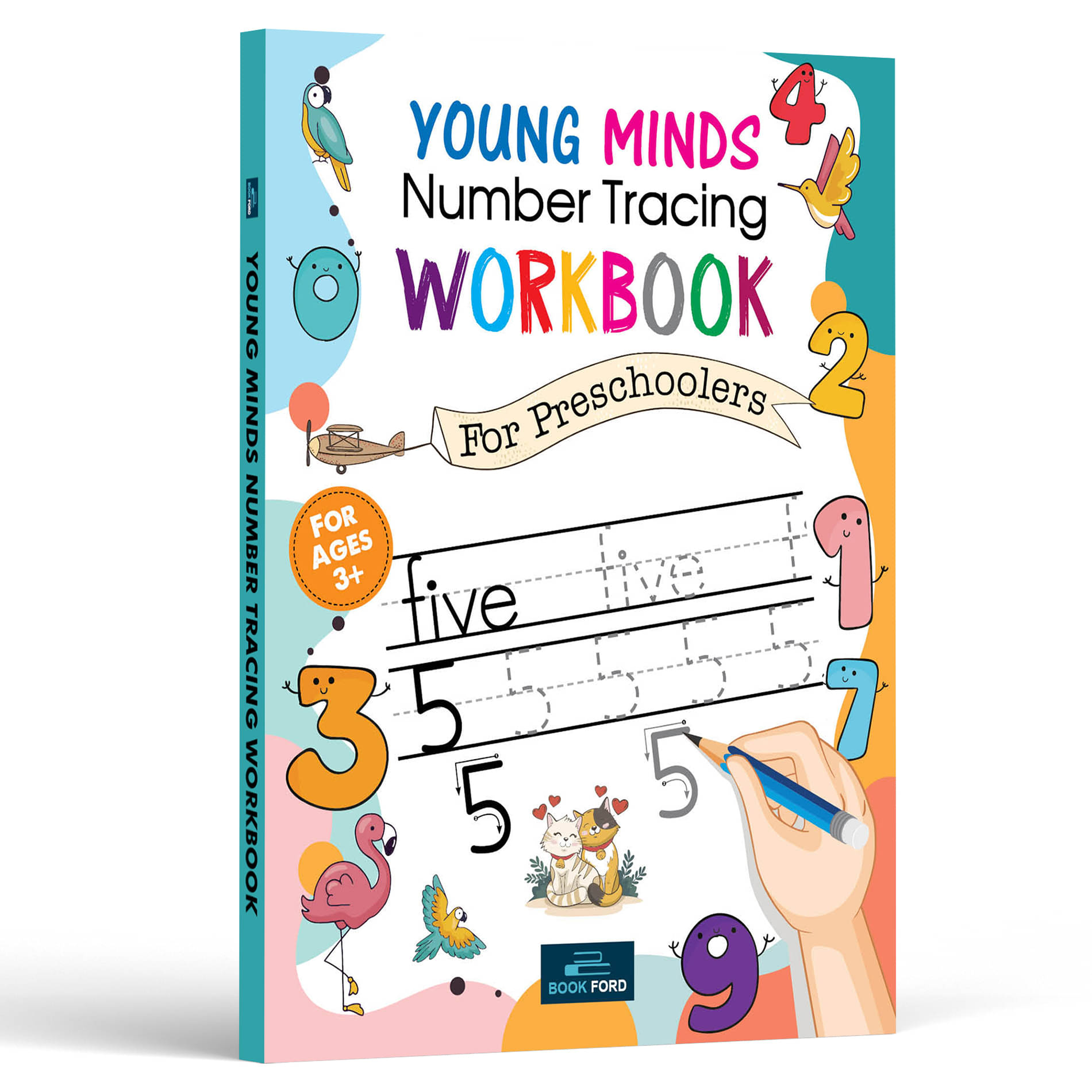 Young Minds Number Tracing Workbook For Kids Young Minds Number Tracing Workbook For Kids
