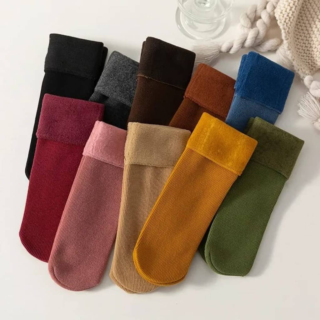     			finzer Pack of 6 Women's Woollen Ankle Length Socks ( Multicolor )