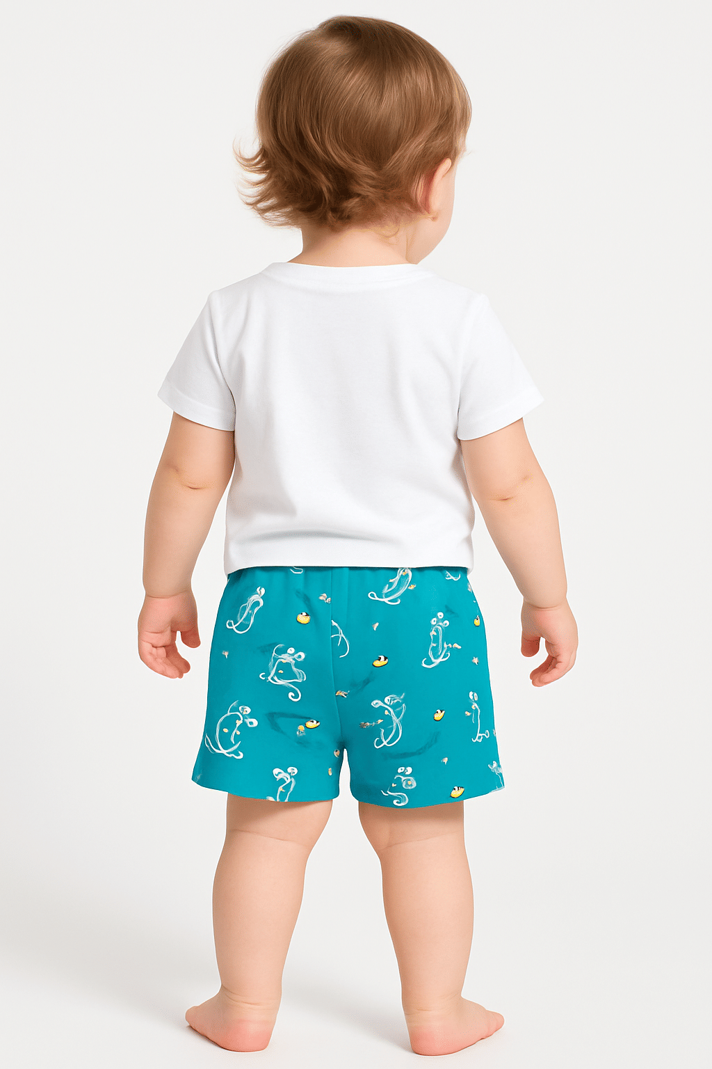     			maddock corp Crepe Printed T-shirt With Shorts Co-Ord Set For Boys ( Blue )