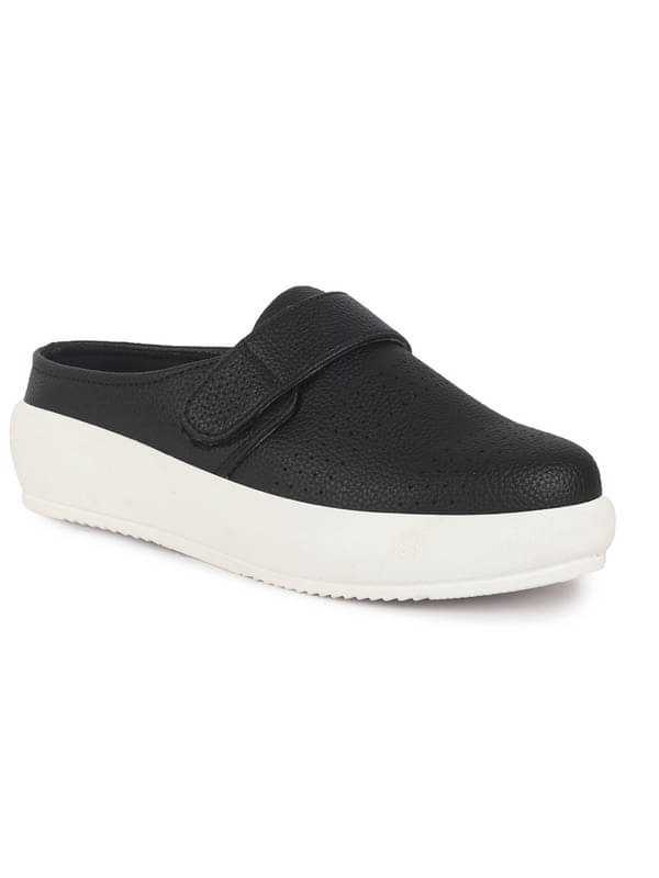     			Fausto Black Women's Mules Shoes