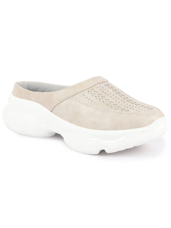 Fausto Cream Women's Mules Shoes     			Fausto Cream Women's Mules Shoes