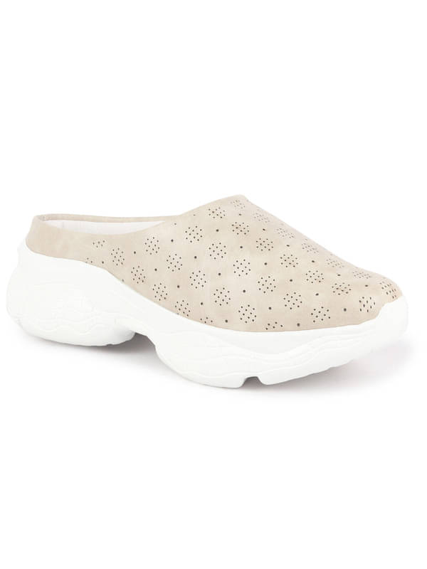 Fausto Cream Women's Mules Shoes     			Fausto Cream Women's Mules Shoes