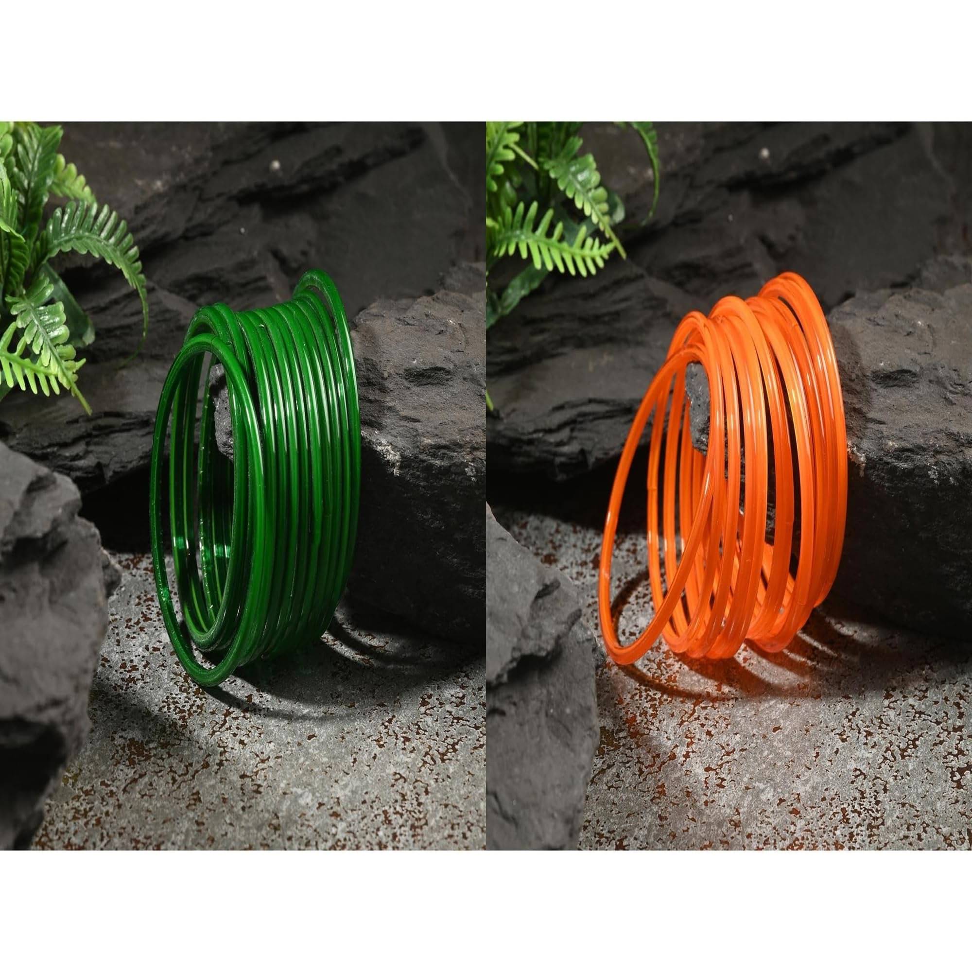 Somil Multicolor Bangle Set ( Pack of 2 ) Somil Multicolor Bangle Set ( Pack of 2 )