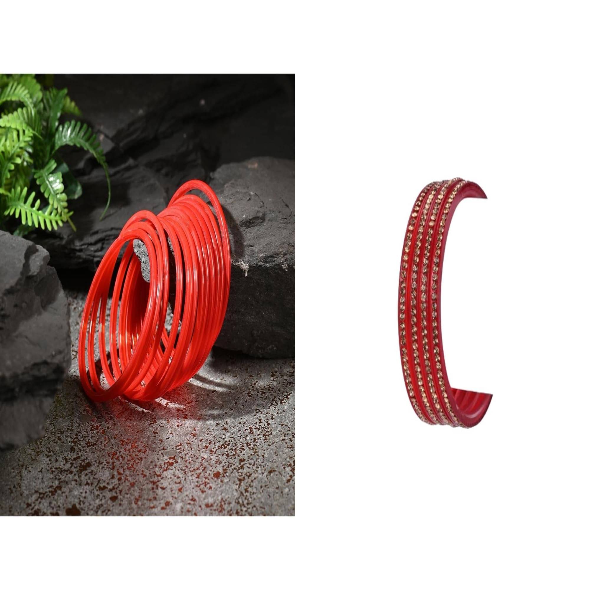 Somil Multicolor Bangle Set ( Pack of 2 ) Somil Multicolor Bangle Set ( Pack of 2 )